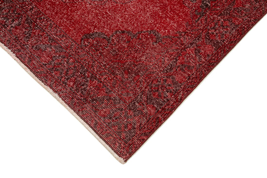 5x13 Red Turkish Over Dyed Runner Rug - 24238