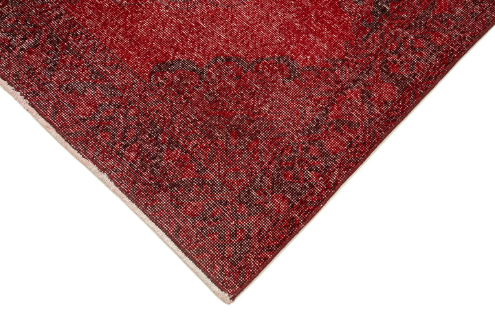 5x13 Red Turkish Over Dyed Runner Rug - 24238