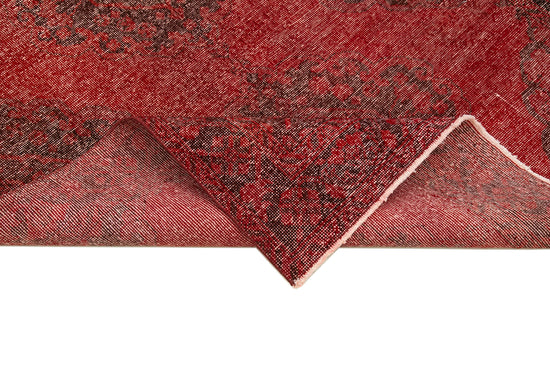 5x13 Red Turkish Over Dyed Runner Rug - 24238