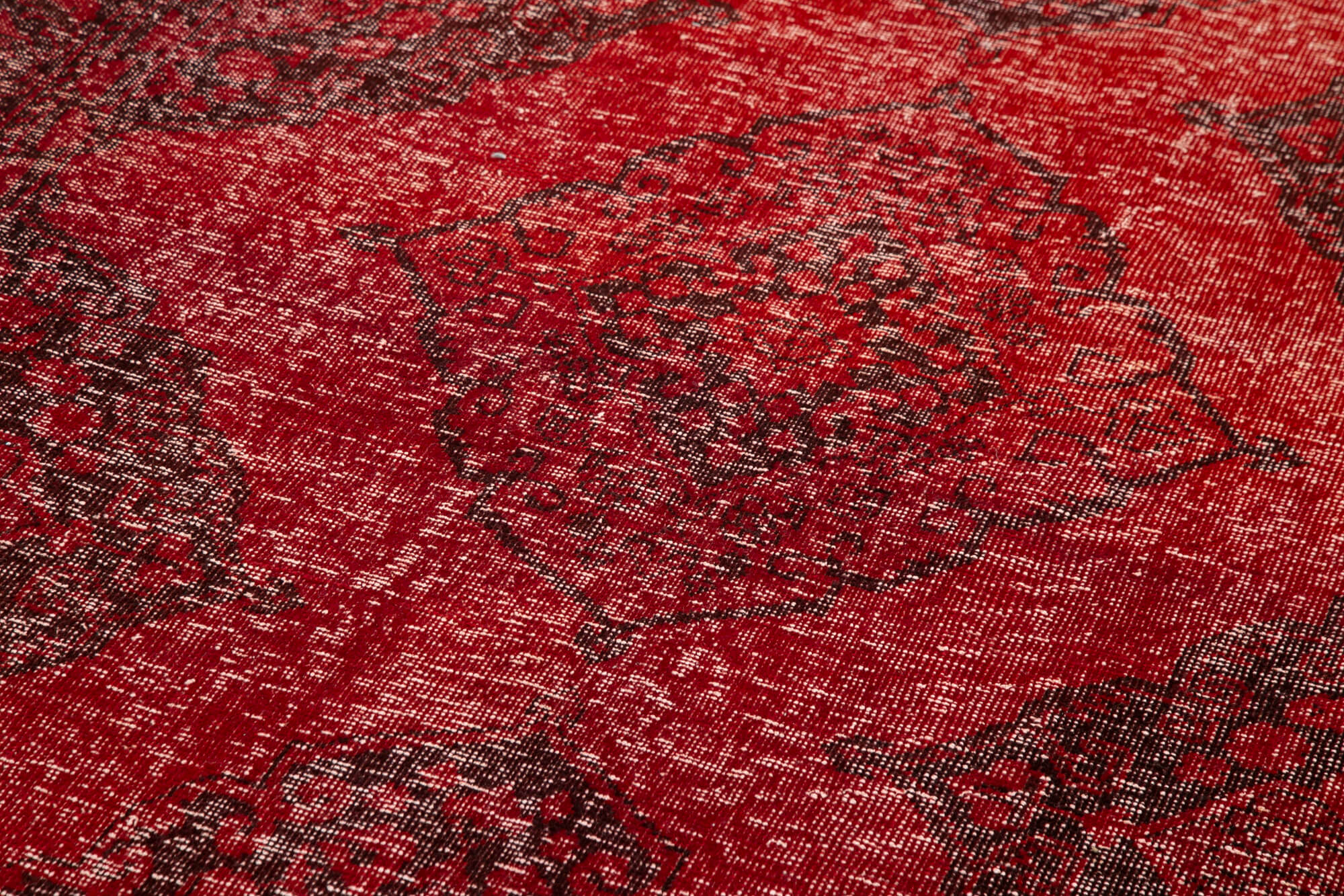5x13 Red Turkish Over Dyed Runner Rug - 24239