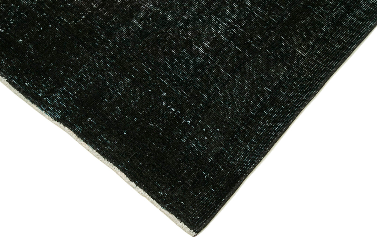 5x12 Black Turkish Over Dyed Runner Rug - 24243