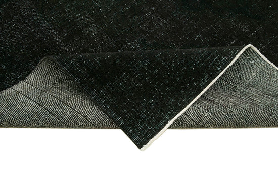 5x12 Black Turkish Over Dyed Runner Rug - 24243
