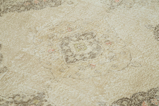 5x13 Beige Turkish Vintage Runner Rug - 24257