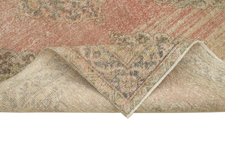 5x12 Beige Turkish Vintage Runner Rug - 24261
