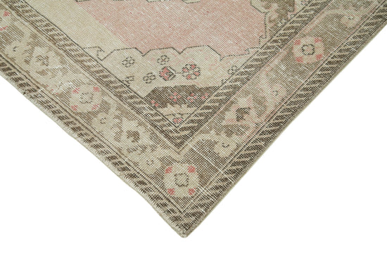 5x13 Beige Turkish Vintage Runner Rug - 24266