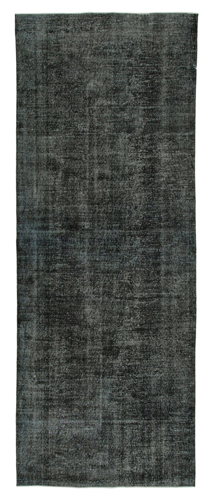 5x12 Black Turkish Over Dyed Runner Rug - 24277