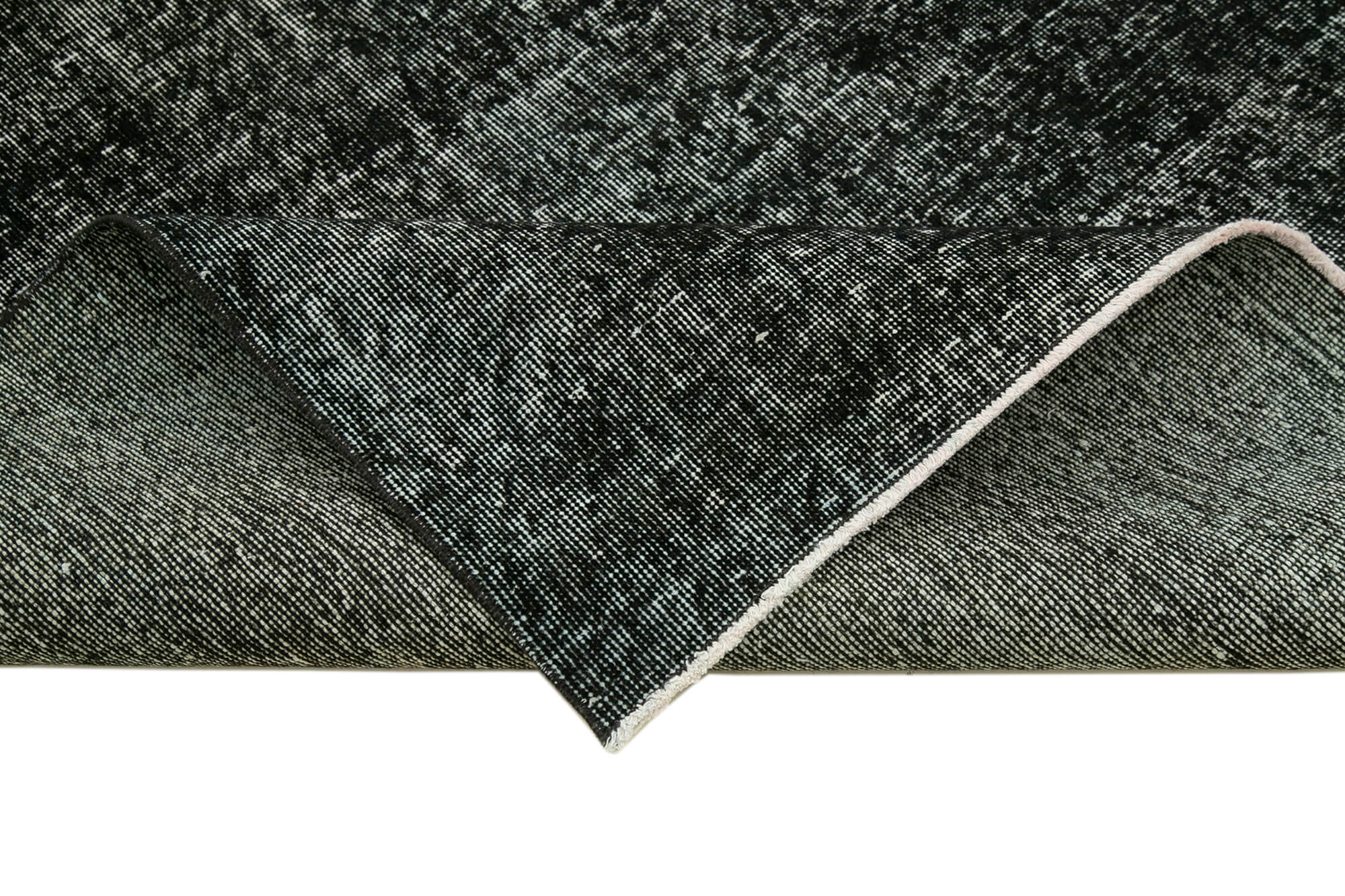 5x12 Black Turkish Over Dyed Runner Rug - 24277