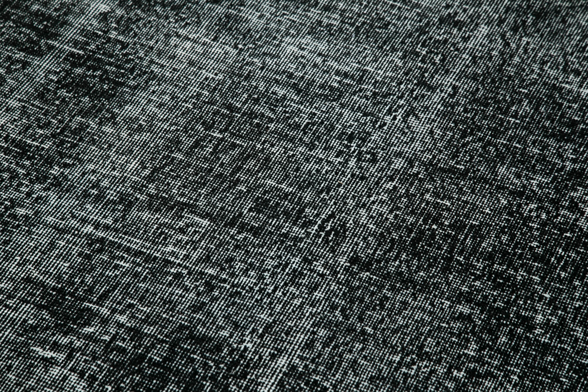 5x12 Black Turkish Over Dyed Runner Rug - 24280
