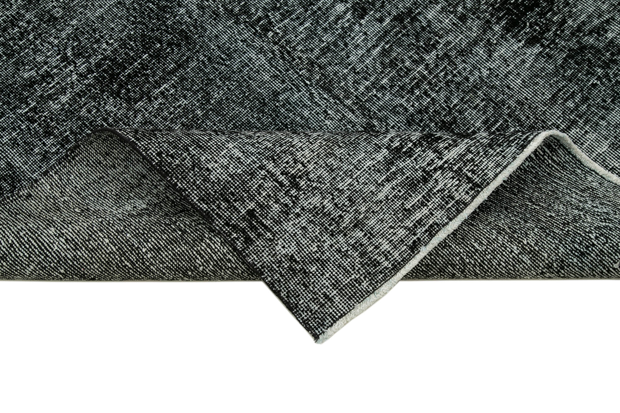 5x12 Black Turkish Over Dyed Runner Rug - 24280