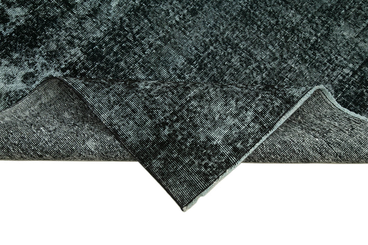 5x12 Black Turkish Over Dyed Runner Rug - 24285