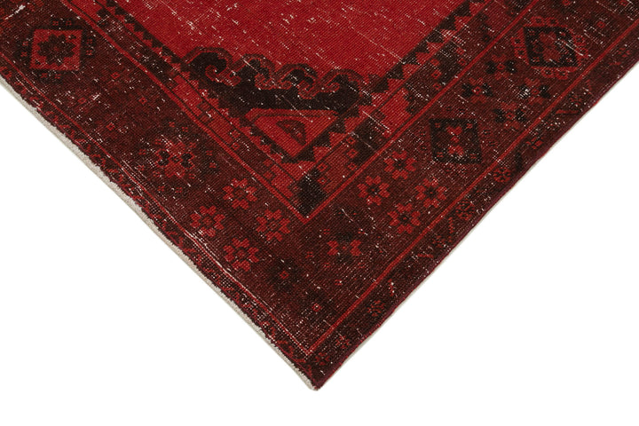 5x13 Red Turkish Over Dyed Runner Rug - 24289