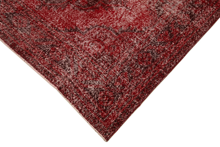 5x13 Red Turkish Over Dyed Runner Rug - 24290