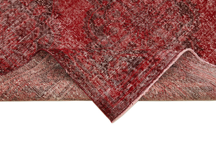 5x13 Red Turkish Over Dyed Runner Rug - 24290