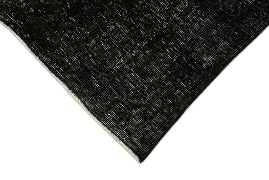 5x12 Black Turkish Over Dyed Runner Rug - 24291
