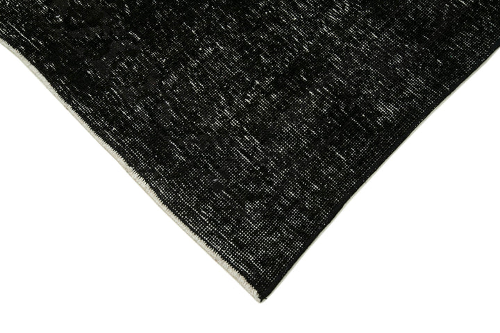 5x12 Black Turkish Over Dyed Runner Rug - 24291