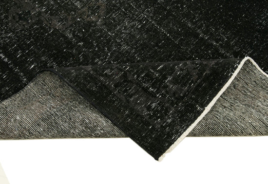5x12 Black Turkish Over Dyed Runner Rug - 24291
