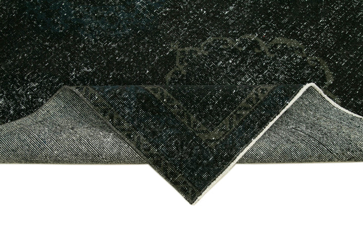 5x12 Black Turkish Over Dyed Runner Rug - 24293
