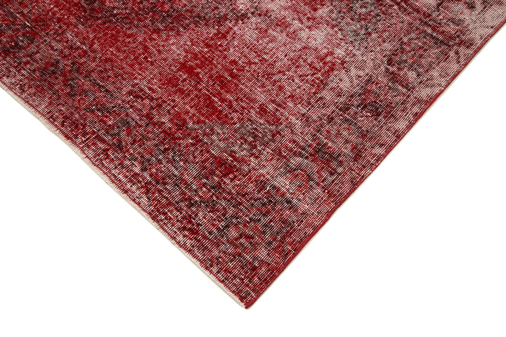 5x13 Red Turkish Over Dyed Runner Rug - 24295
