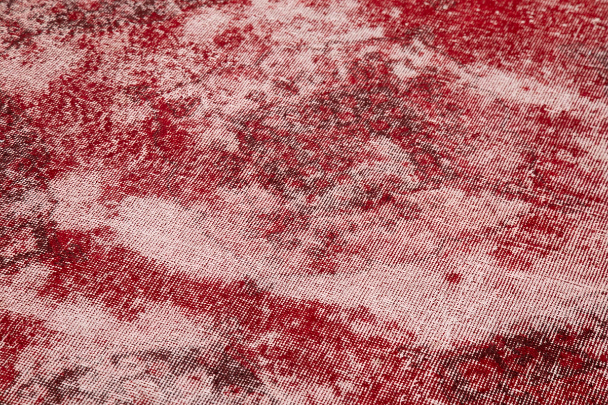 5x13 Red Turkish Over Dyed Runner Rug - 24295