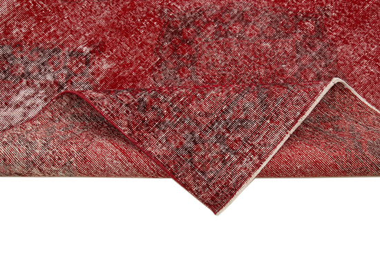 5x13 Red Turkish Over Dyed Runner Rug - 24295