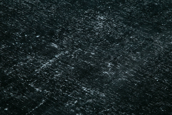 9x11 Black Overdyed Large Area Rug - 24328