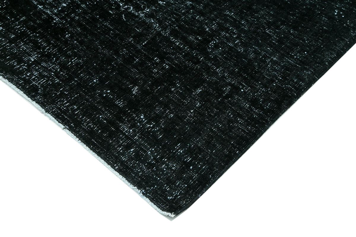 9x12 Black Overdyed Large Area Rug - 24345