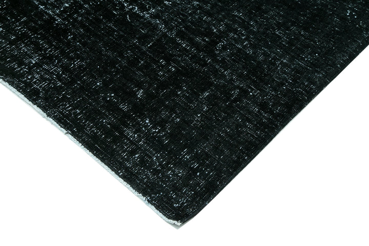 9x12 Black Overdyed Large Area Rug - 24345