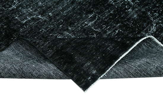 9x12 Black Overdyed Large Area Rug - 24345