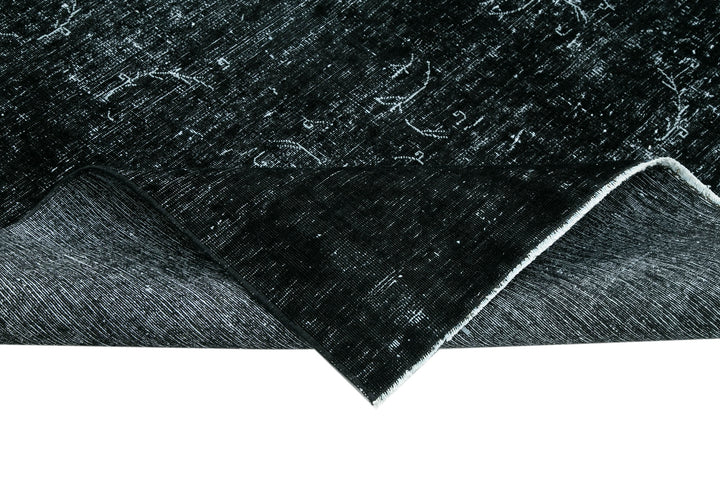 9x12 Black Overdyed Large Area Rug - 24345
