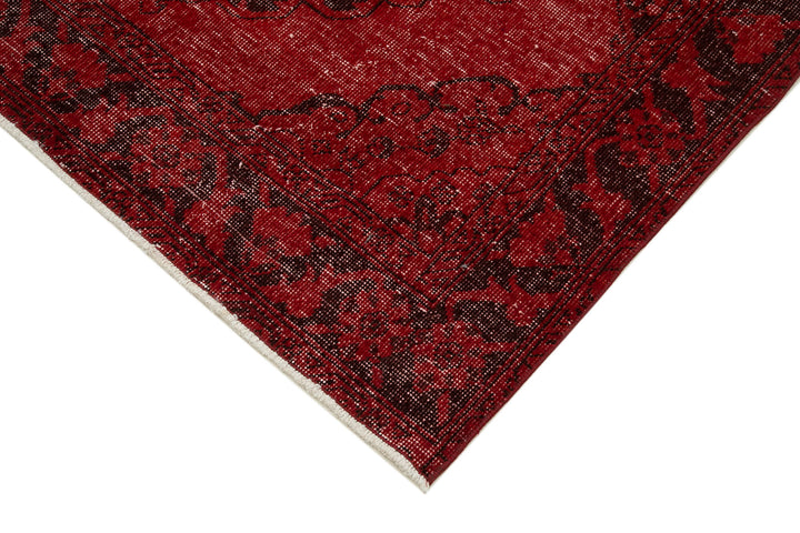 4x12 Red Turkish Over Dyed Runner Rug - 2467