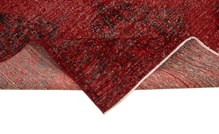 4x12 Red Turkish Over Dyed Runner Rug - 2467