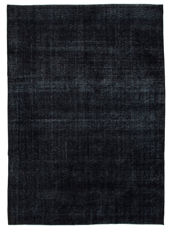 10x14 Black Overdyed Large Area Rug - 24863