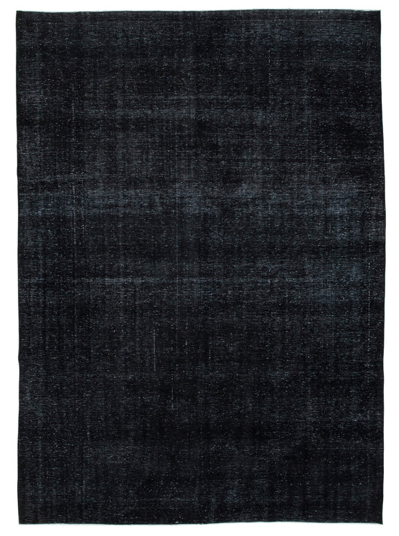10x14 Black Overdyed Large Area Rug - 24863