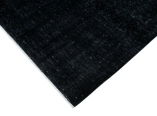 10x14 Black Overdyed Large Area Rug - 24863