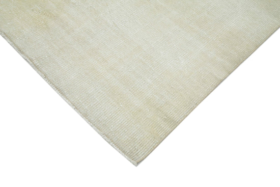 7x10 Beige Turkish Vintage Area Rug - 25169