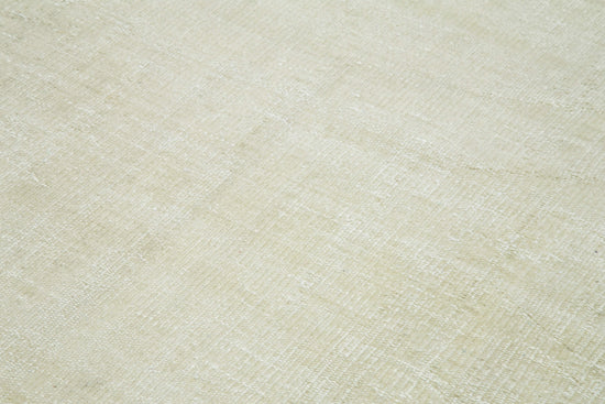 7x10 Beige Turkish Vintage Area Rug - 25169