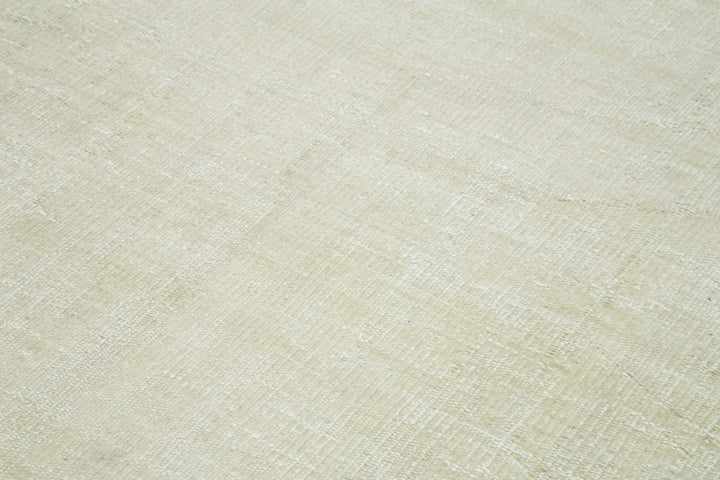 7x10 Beige Turkish Vintage Area Rug - 25169