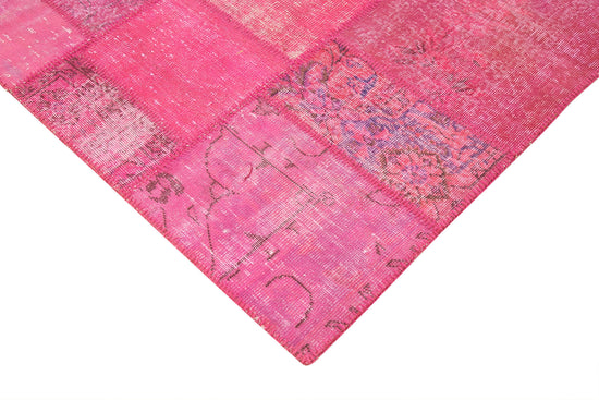 8x12 Pink Patchwork Rug- 25292