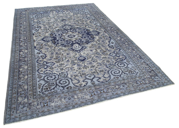 6x9 Blue Over Dyed Rug - 25427