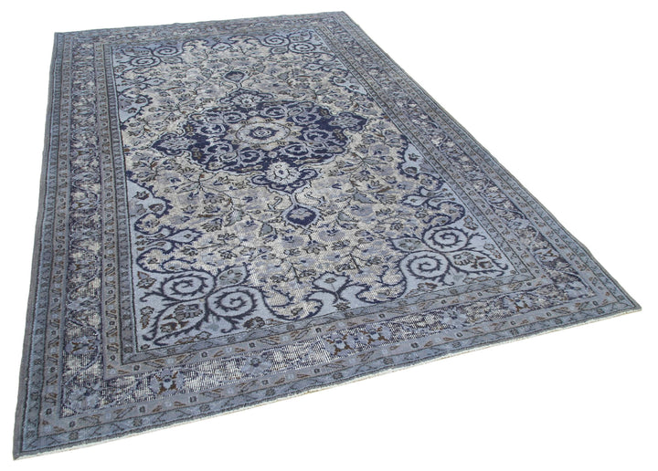 6x9 Blue Over Dyed Rug - 25427