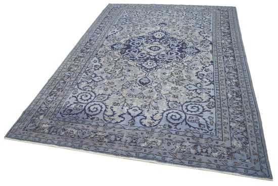 6x9 Blue Over Dyed Rug - 25427