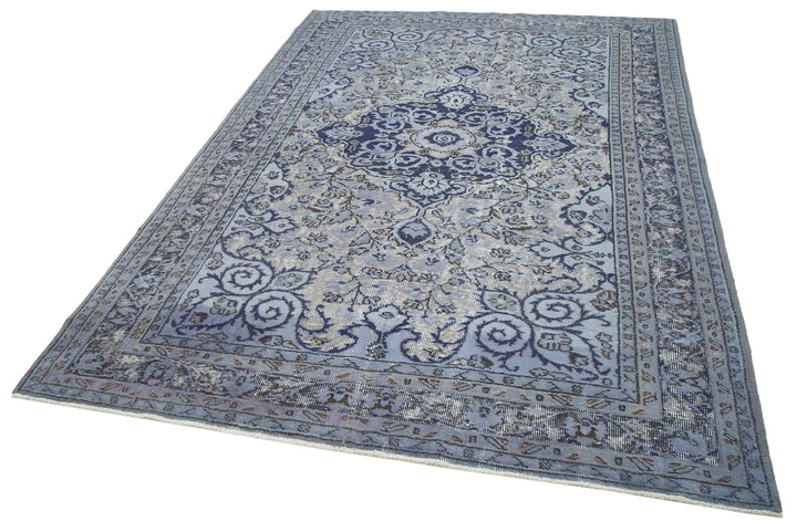 6x9 Blue Over Dyed Rug - 25427