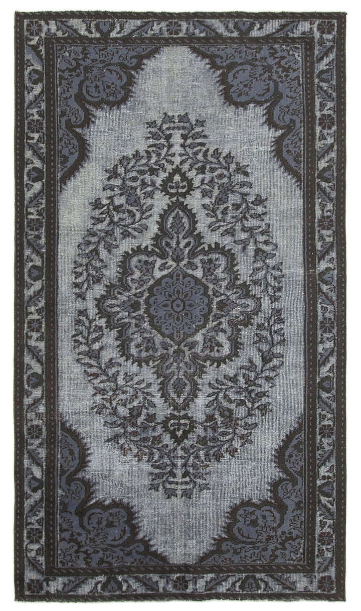 5x9 Grey Over Dyed Rug - 25428