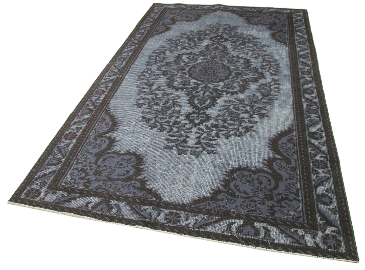 5x9 Grey Over Dyed Rug - 25428