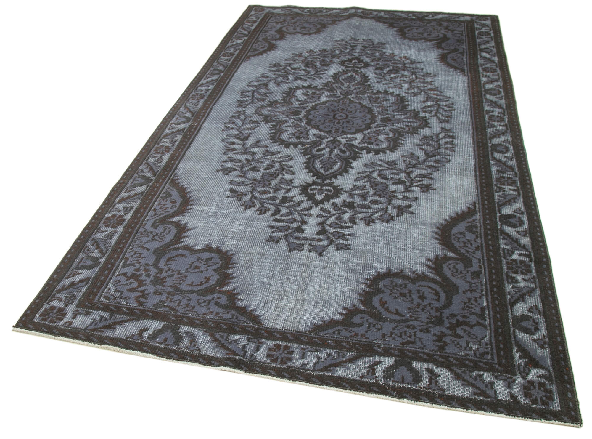 5x9 Grey Over Dyed Rug - 25428