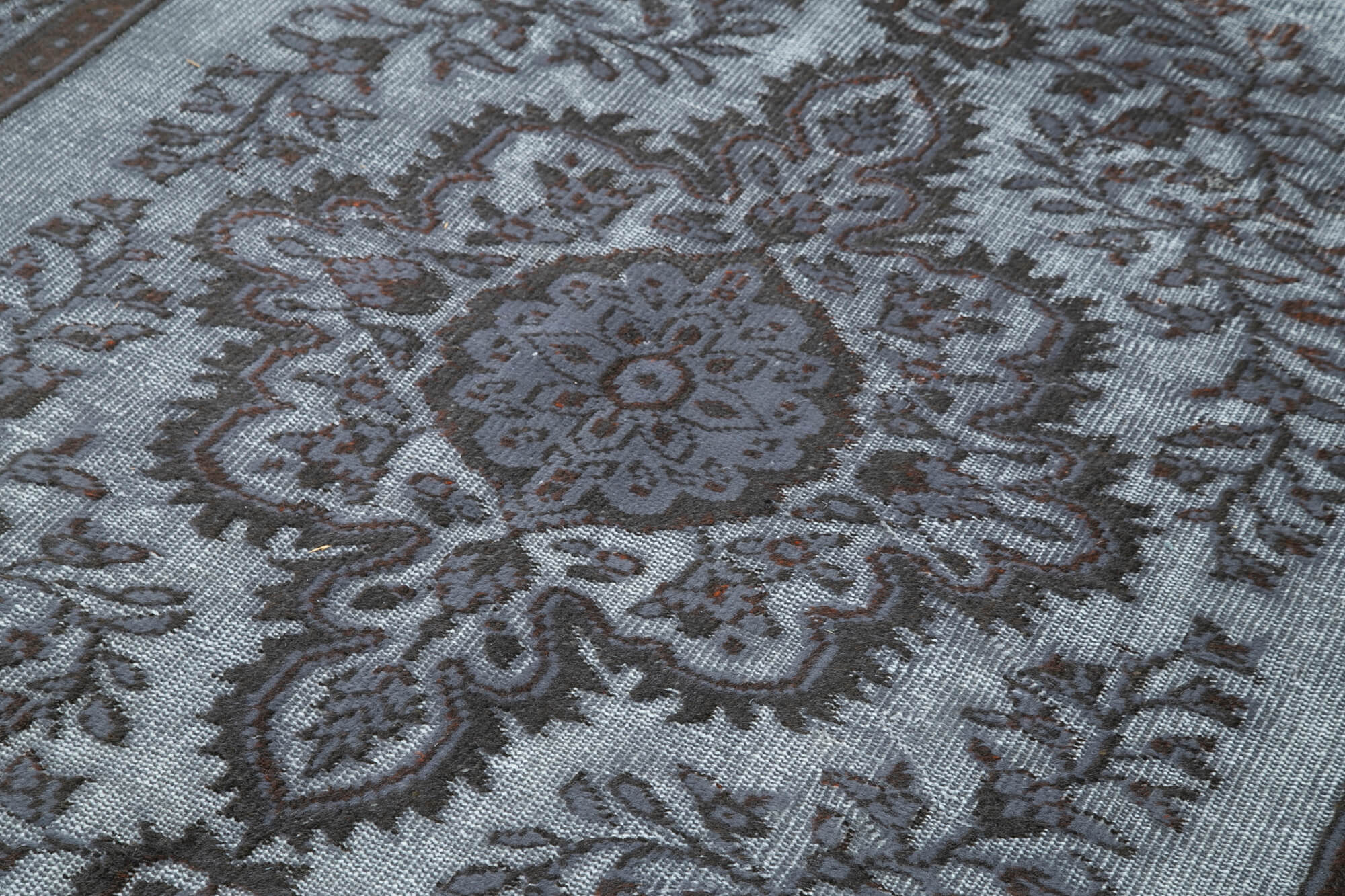 5x9 Grey Over Dyed Rug - 25428