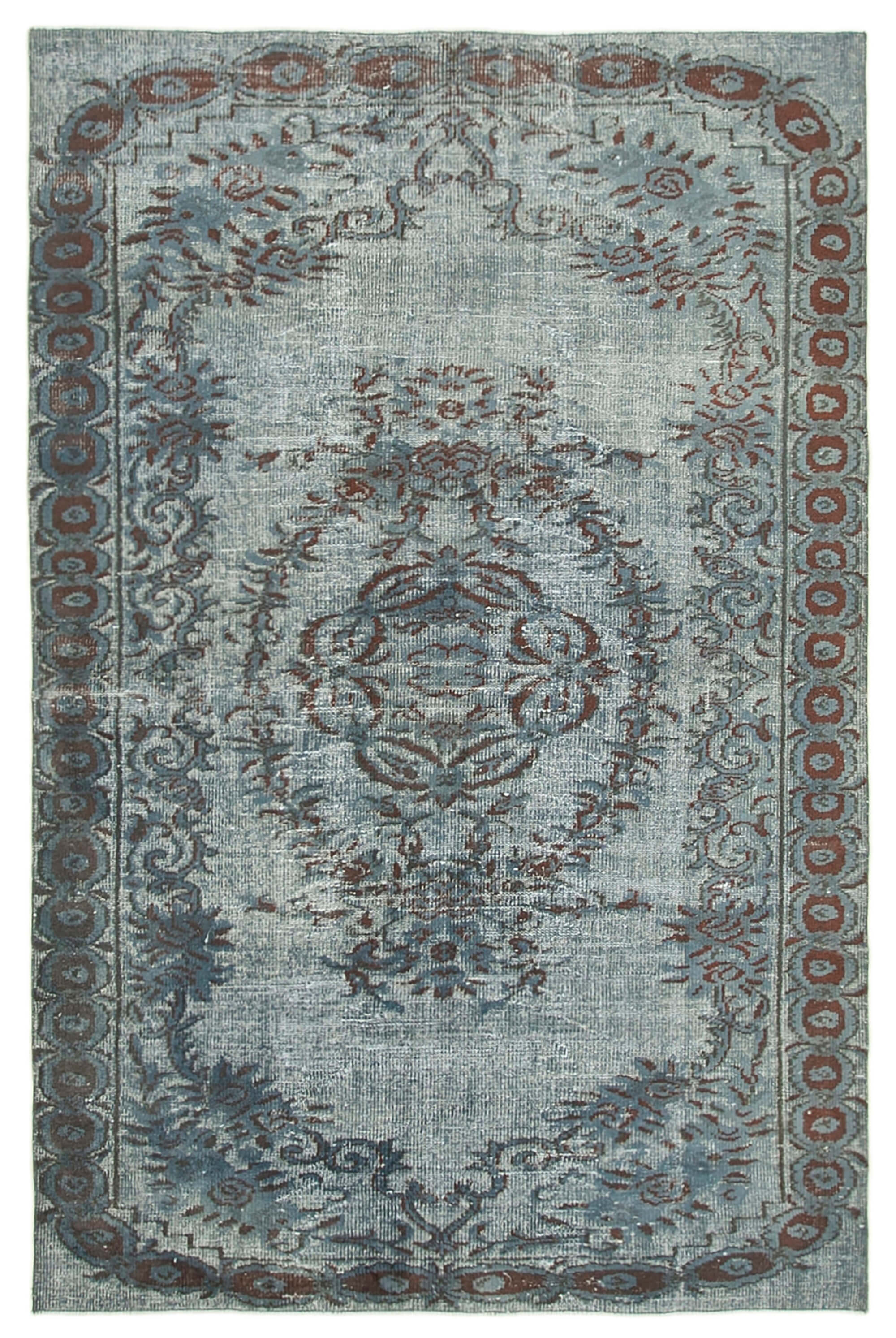 6x9 Grey Over Dyed Rug - 25432