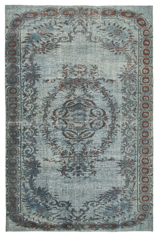 6x9 Grey Over Dyed Rug - 25432