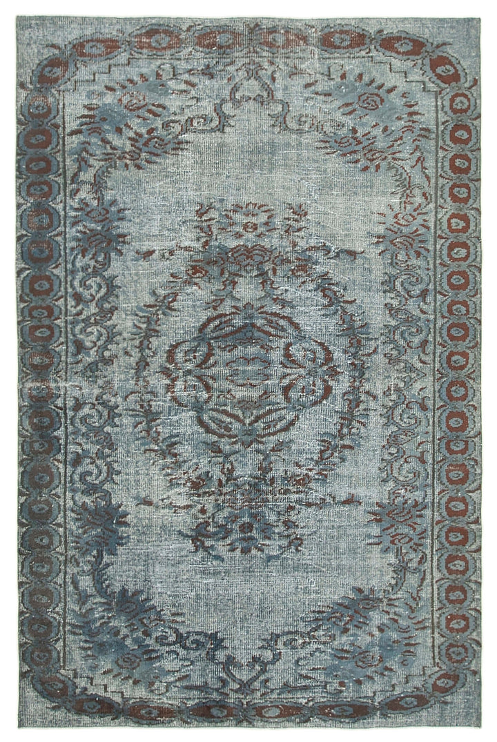 6x9 Grey Over Dyed Rug - 25432