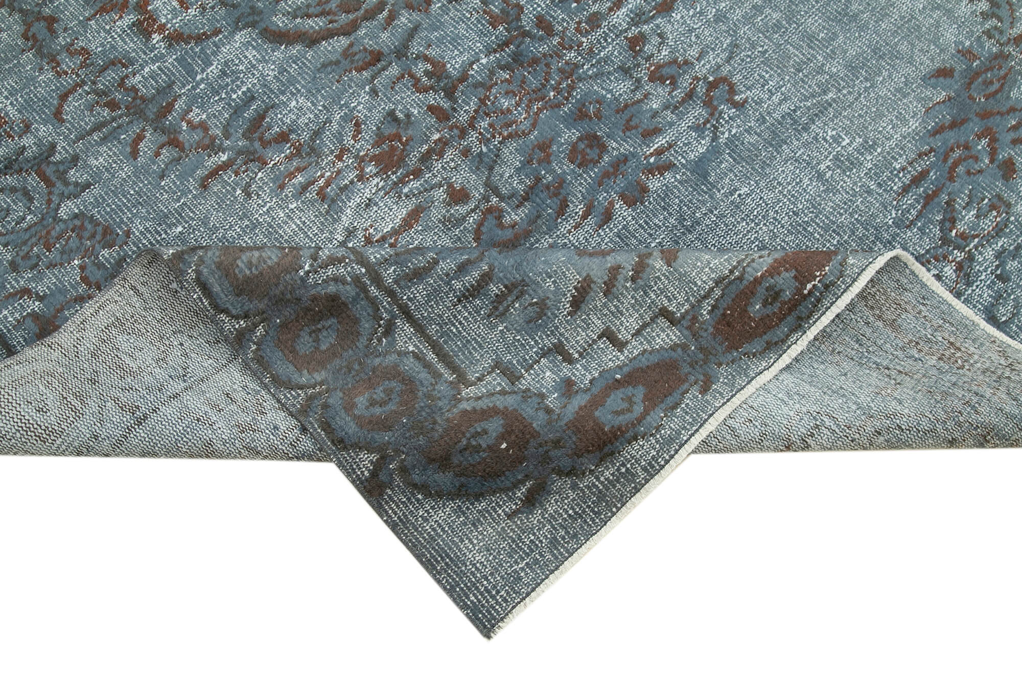 6x9 Grey Over Dyed Rug - 25432